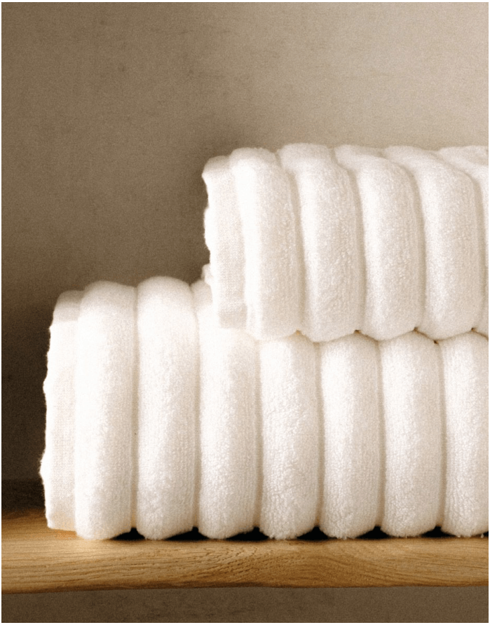 Puuvillane rätik "Astri White"