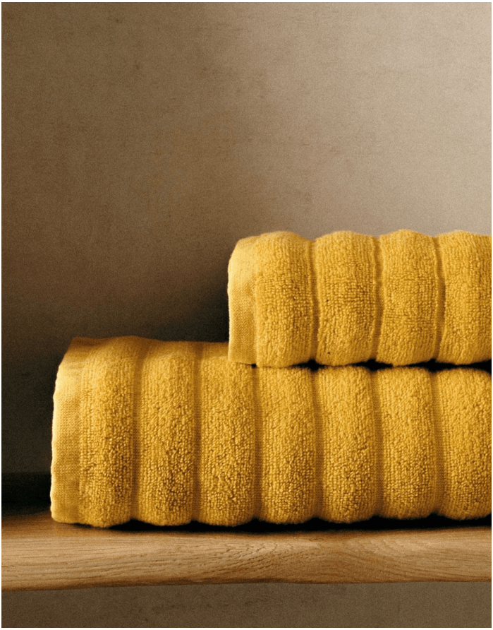 Puuvillane rätik "Astri Mustard"
