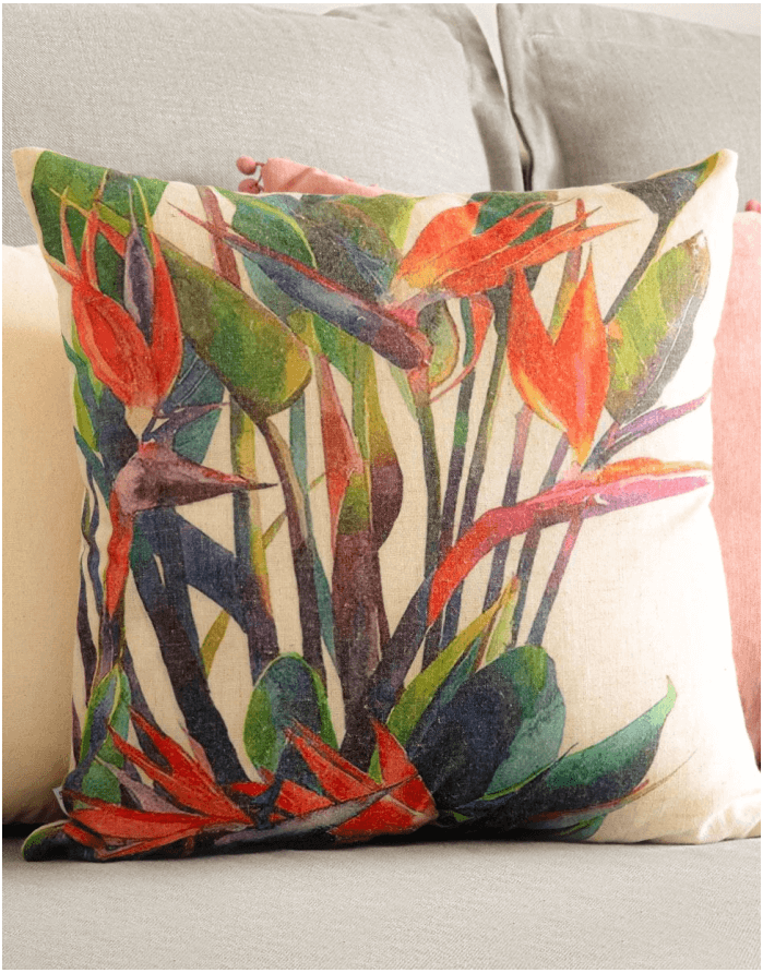 Padjakate "Heliconia" 45x45 cm