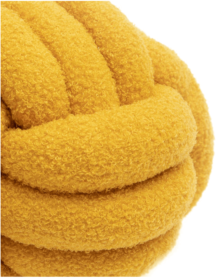 Decorative pillow "Hibi Yellow" 30 cm
