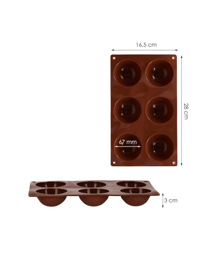 Silikoonist küpsetusvorm "Mokka"