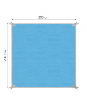 Beach blanket Blue 200x200 cm