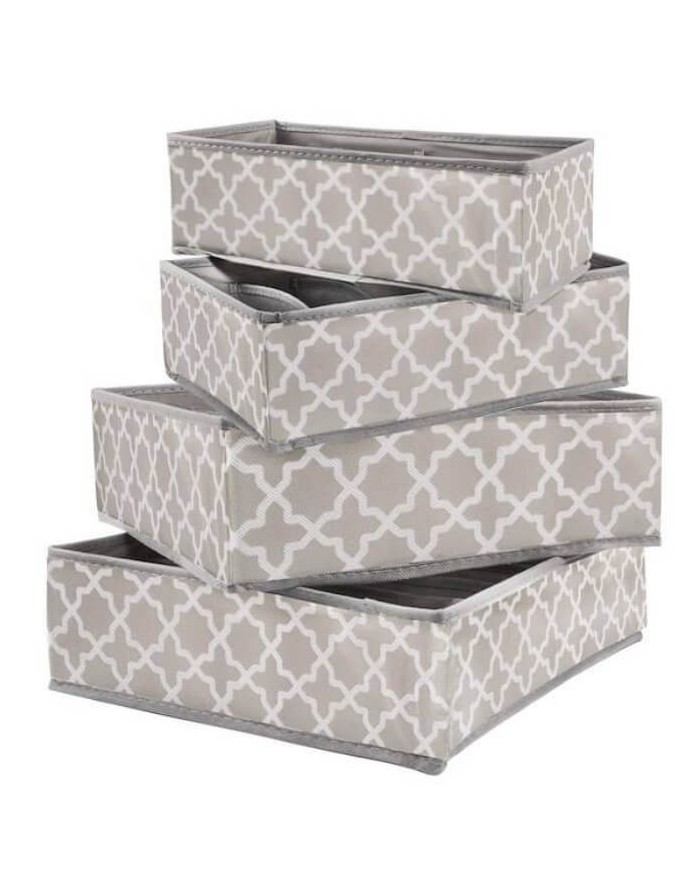 Kokkupandavate sahtlite korralduskomplekt "Rombi"