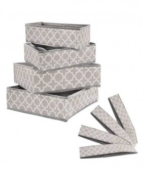 Kokkupandavate sahtlite korralduskomplekt "Rombi"