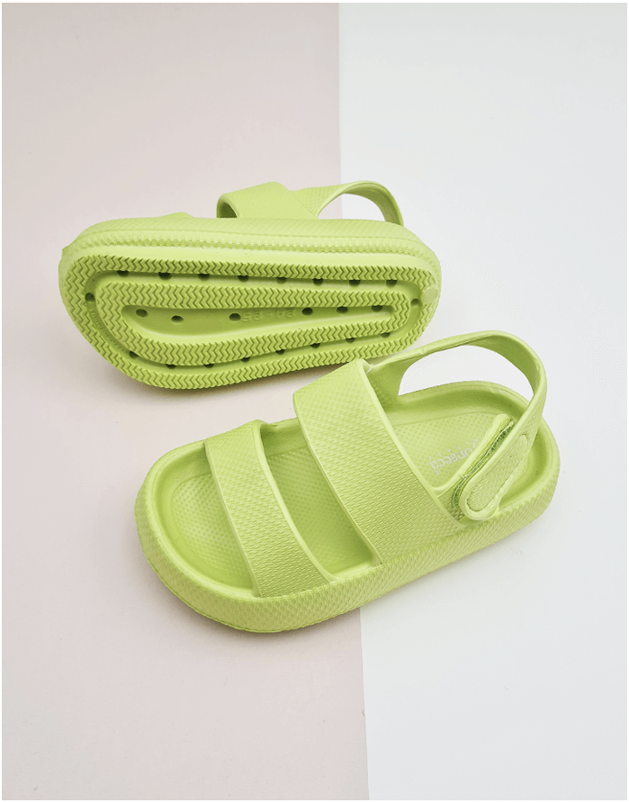 Children's Slippers "Lipari Green"