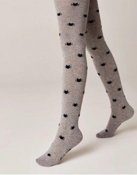 Tights for children "Kitty Grey"
