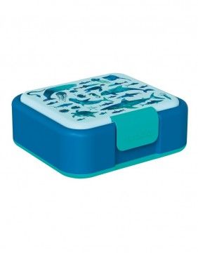 Lunch box "Blue Sea Animals"