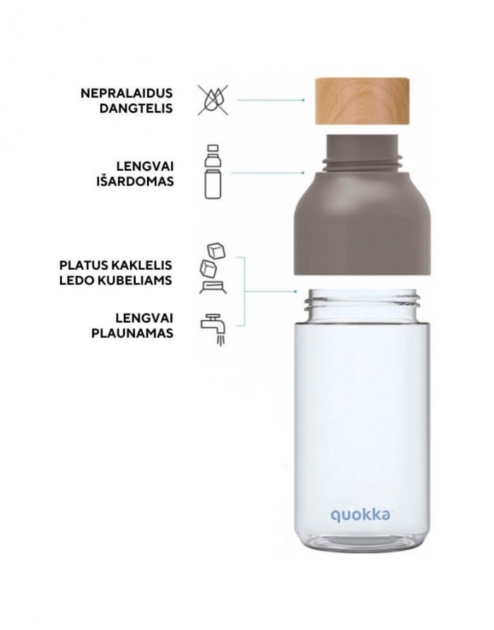 Joogipudel "Flowerland", 570 ml
