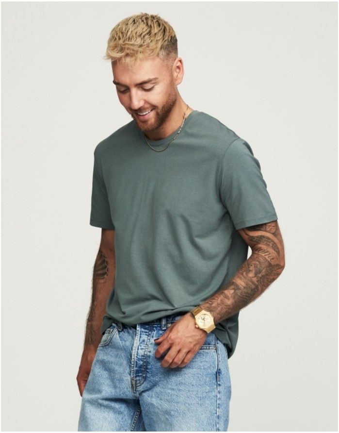 T-särgid "Bamboo Tee Khaki Grey"