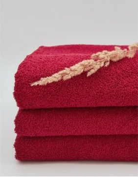 Worsted Cotton Towel "Bordono"