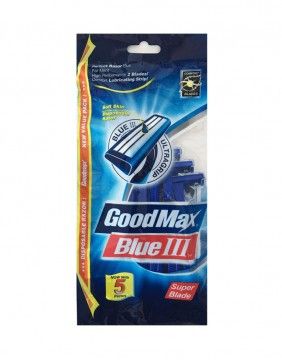 Ühekordsed meeste pardlid "GoodMax Blue" 5tk