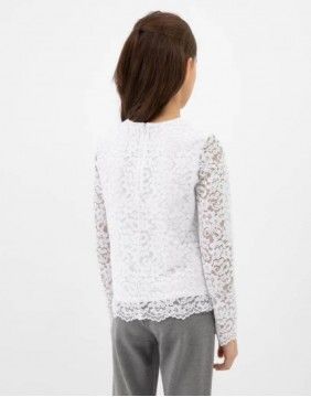 Pluus "Sparkles White"