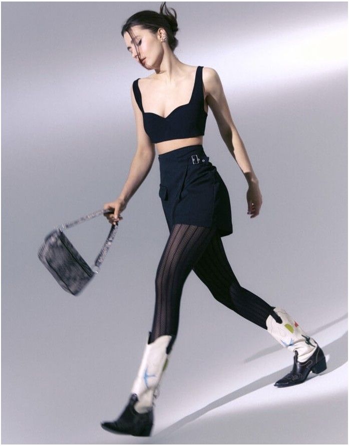 Women's Tights "Lacy Line" 30 Den