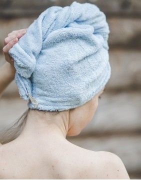 Cotton Towel - Hood "Sky"