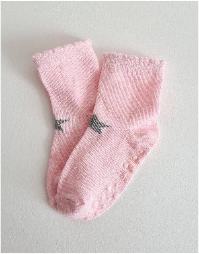 Children's socks "Pink Starlet"