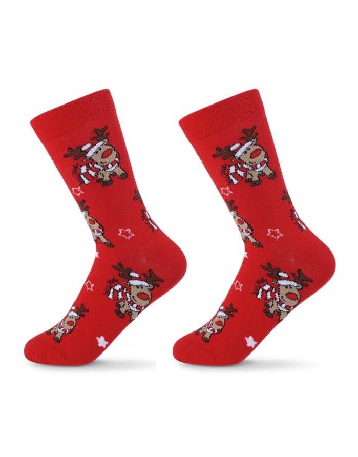 Laste sokid "Christmas Moose" BE SNAZZY - 1