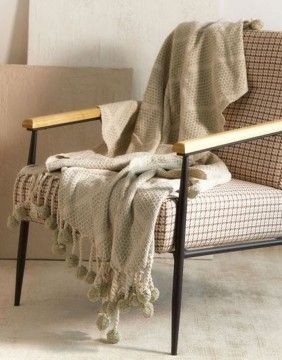 Puuvillane pleed "Nazar" 130x170 cm HOMLA - 1