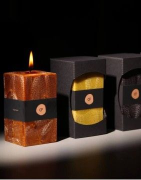 Lõhnav küünal "Velvet" CANDLE FAMILY - 1