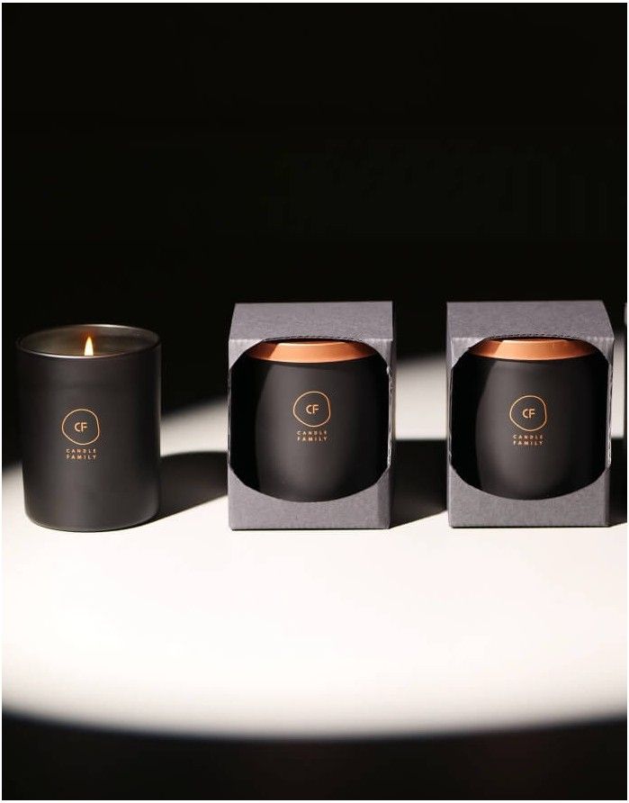 Soy wax candle "Niche Bronz" CANDLE FAMILY - 1