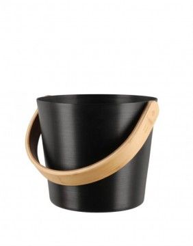 Sauna bucket "Aluminum Black" RENTO - 2