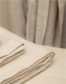 Cotton Towel "Scandinavian Beige" RENTO - 2