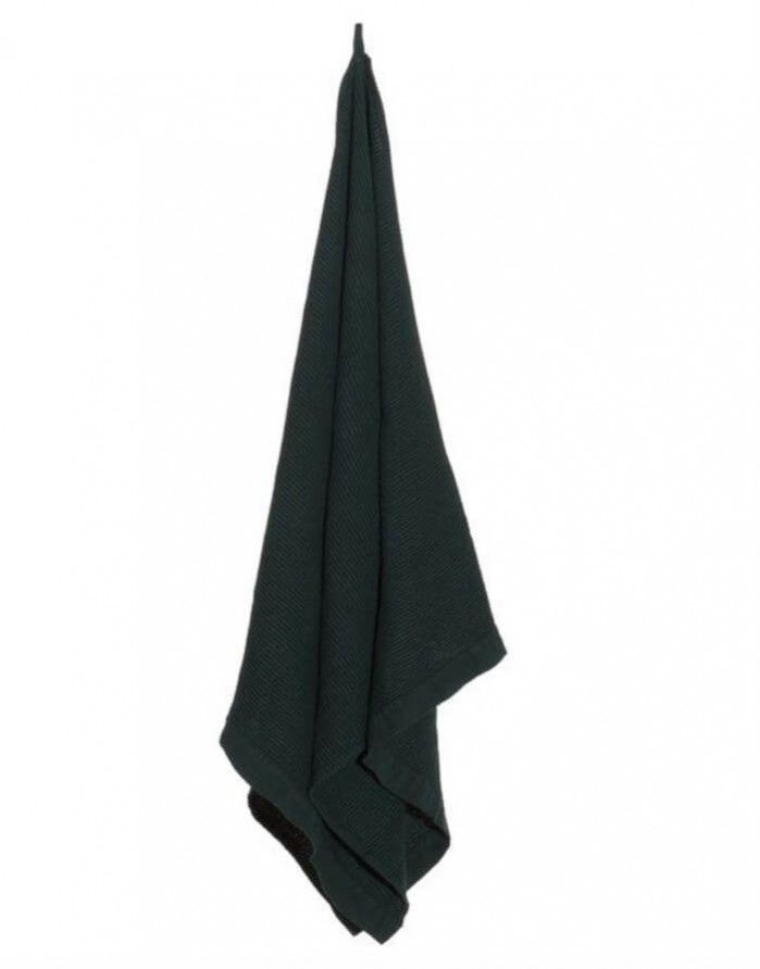 Puuvillane rätik "Scandinavian Black" RENTO - 3