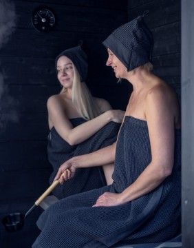 Saunamüts "Sauna Black" RENTO - 1