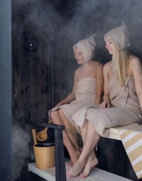Saunamüts "Sauna Beige" RENTO - 1