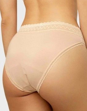 Menstruatsioonipüksid Lace Bikini Yin Yang Nude GENTLE DAY - 1