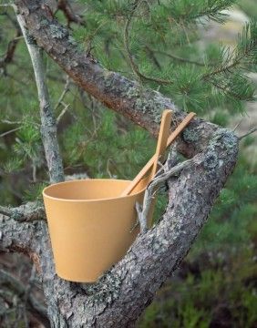 Sauna kopp "Eco Mustard" RENTO - 2