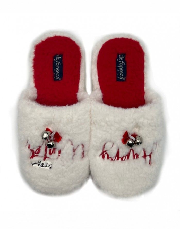 Slippers "Christmas White" DE FONSECA - 2