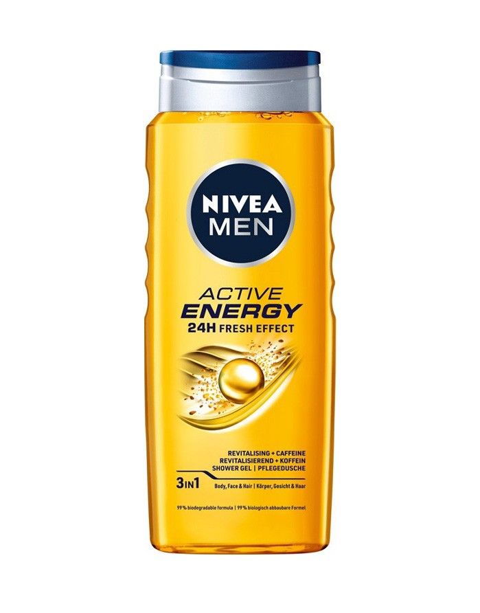 Shower gel NIVEA "Active Energy 3in1", 500 ml NIVEA - 1