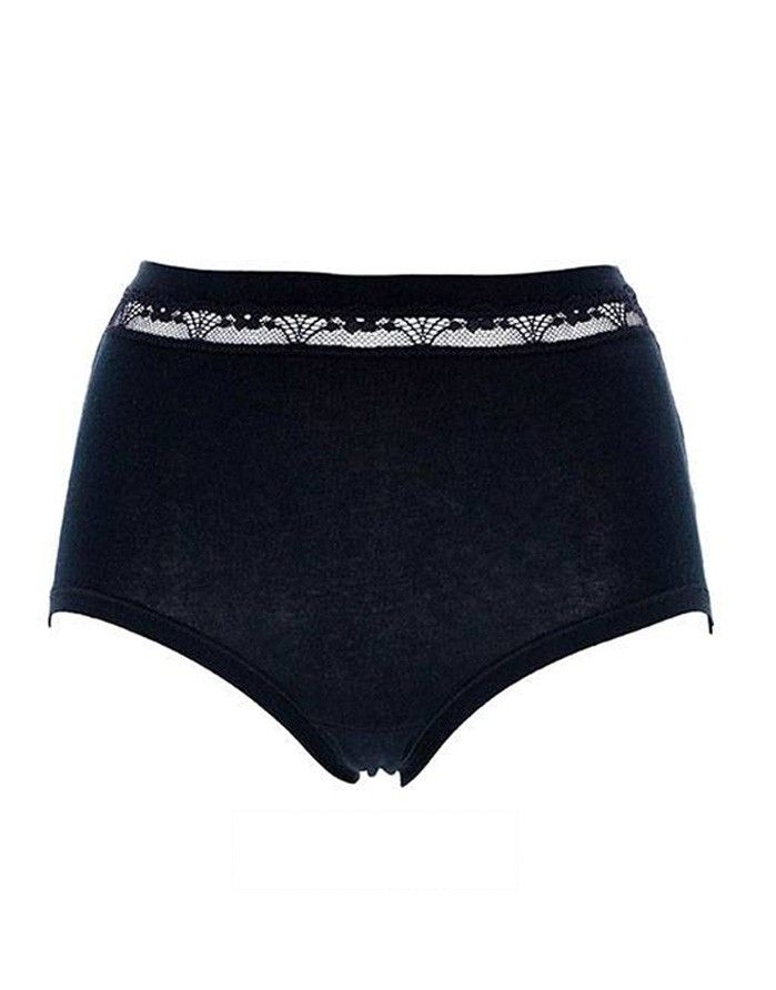 Naiste aluspüksid  Classic "Jenner Black", 2 tk COTONELLA - 2