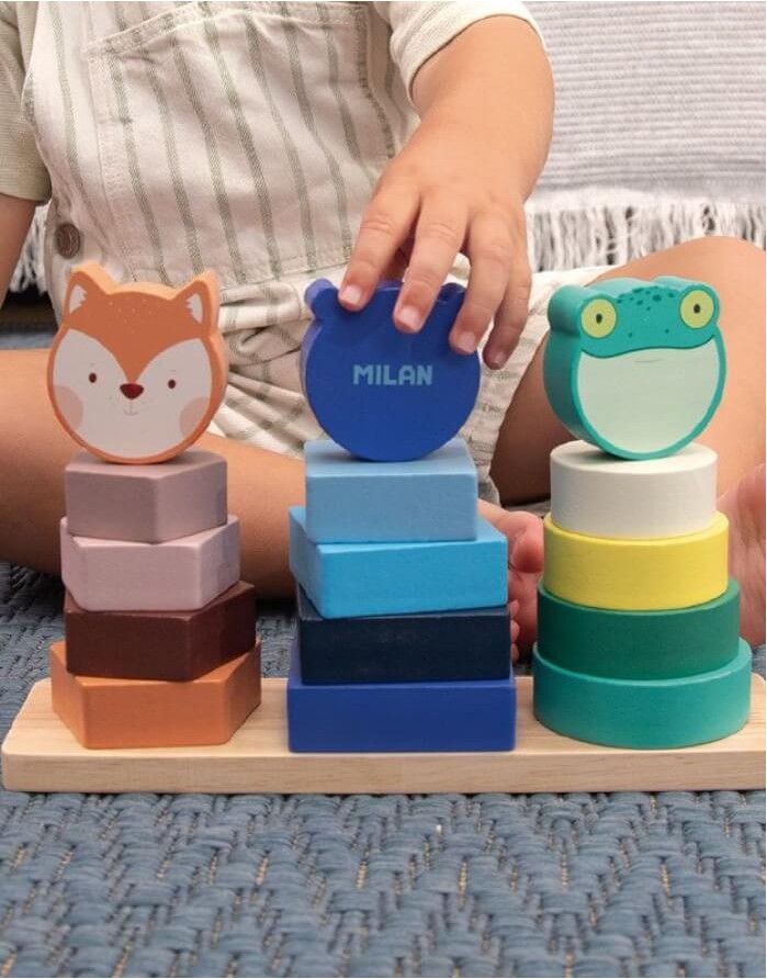 Набор игрушек "Animal Towers" MILAN - 2