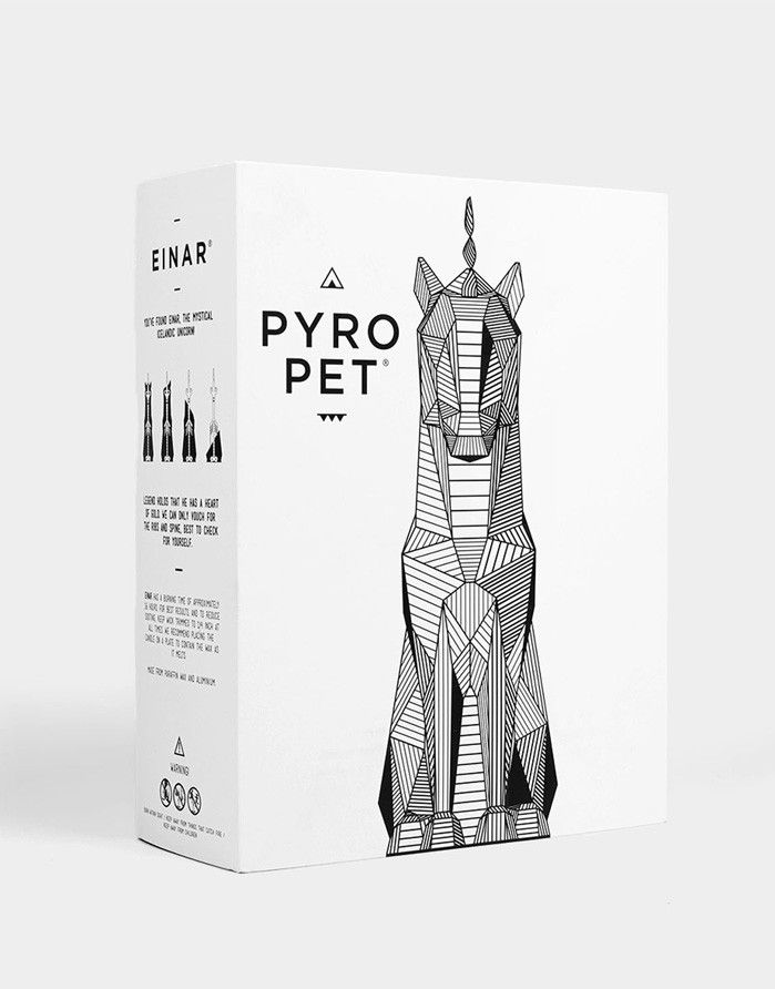 Lõhnaküünal PYRO PET "Einar White" 54° CELSIUS - 4