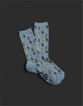 Men's socks "Star Wars Light Blue"
