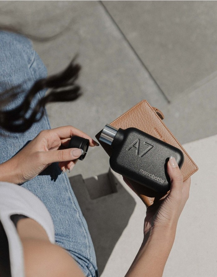 Veepudel "Memo Black A7" 250 ml