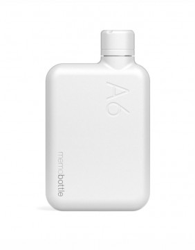 Drinking bottle "Memo White A6" 500 ml