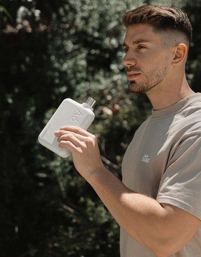 Drinking bottle "Memo White A6" 500 ml