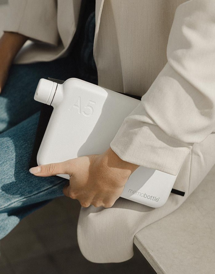 Joogipudel "Memo White A5" 1,05 ml