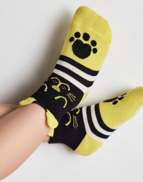 Laste sokid "Tip-Top Yellow"
