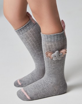Children's socks "Grey Star"