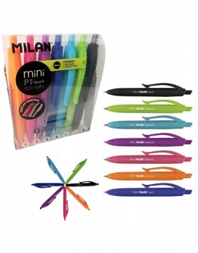 Värvilised pastakad Mini Touch 7 tk