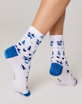 Women's socks "X-MAS Cutie"