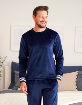 Men's pajamas "Velour Blue"