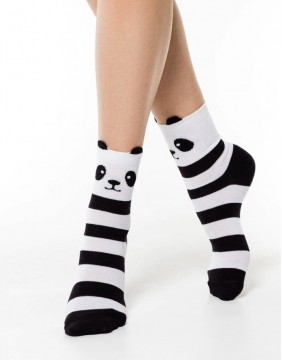 Naiste sokid "Panda Look"