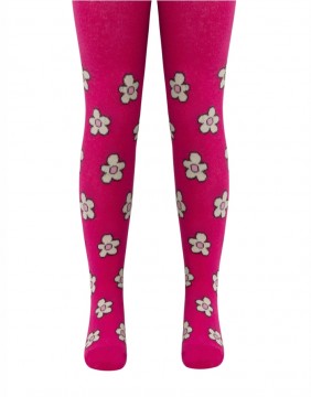 Laste sukkpüksid ''Fuchsia Flower"