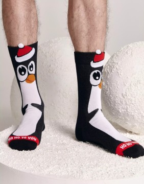Мужские носки ''Xmas Penguin''