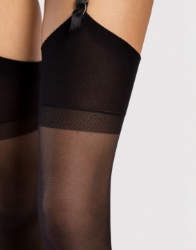 Moteriškos kojinės "Infini Black" 15 Den