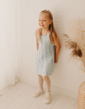 Vaikiškos pėdkelnės "Stripes Off White" 15 Den
